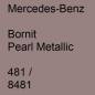 Preview: Mercedes-Benz, Bornit Pearl Metallic, 481 / 8481.